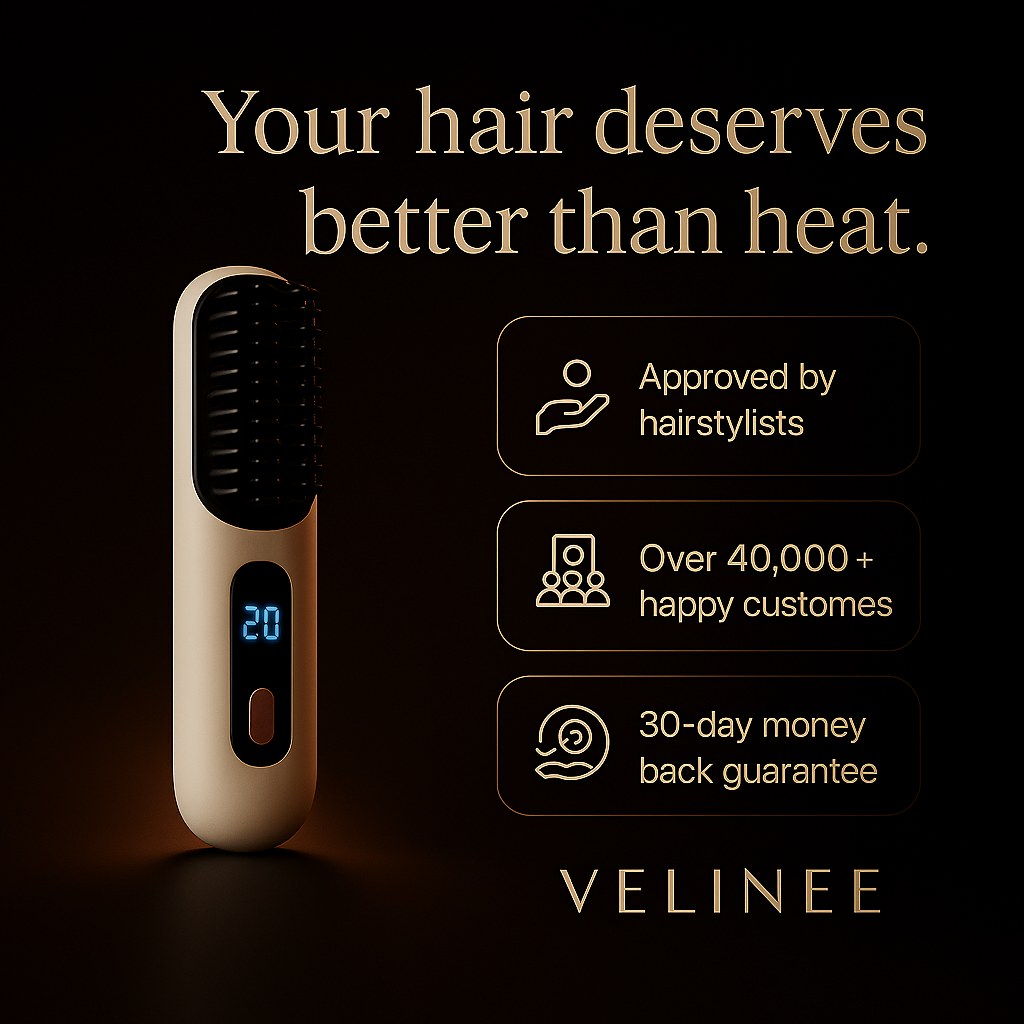Velinee - Portable Straightener Brush